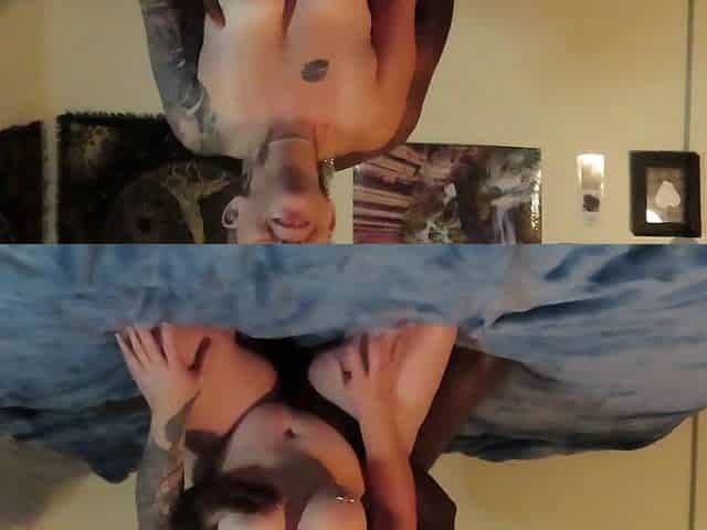 Eva Korinn submits to bull. creampie clean up
