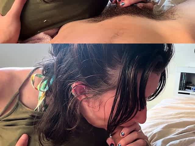 Tit fucked busty brunette blowjob babe sexy pov action in hd