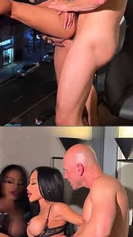 BWC Deep In My Asian Pussy In Standing Fuck - CJ Miles