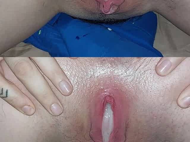 Compilation a Lot of Milk in Vagina Amateur Cumshots..