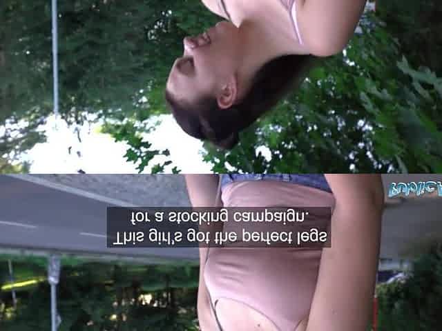 Public Agent Kiara Flow opens her lengthy legs to bang a stranger outdoors