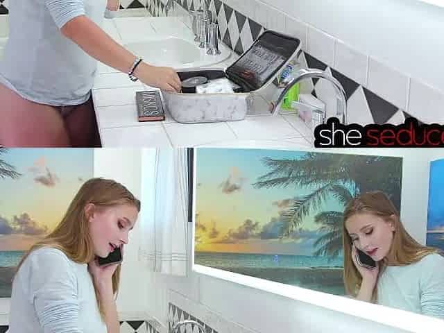 SHESEDUCEDME Reluctant Massage Student
