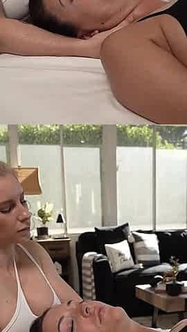 MILF Massage Strap on Sex with Liz Sylar