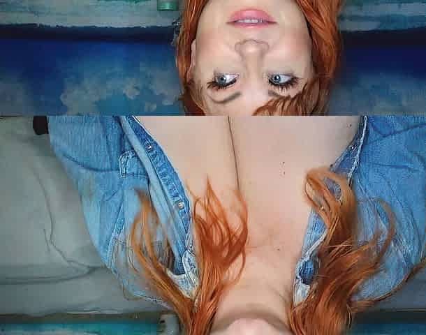 Big boobs milf masturbates with her dildo