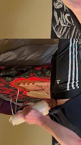 My Boyfriend Used His Fleshlight to Cum on my Converse! *Full Episode on OnlyFans!*