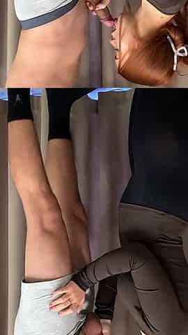 Wonderful Blowjob From This Cute and Hot Babe