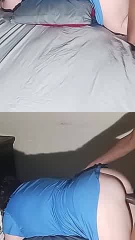 Sloppy Lynn with Monster Cock Doggie Style