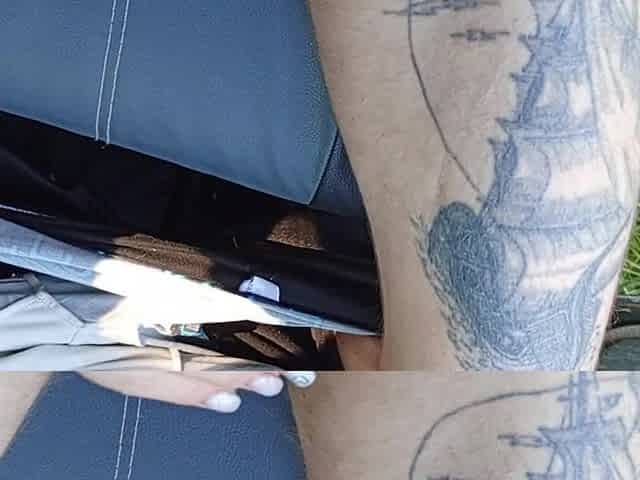 In the Car in the Parking Lot, a Neighbor Jerks off My Dick