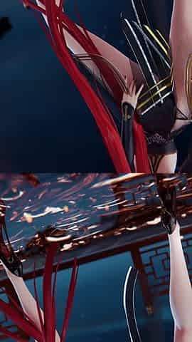 [mmd] 4K Yinyin-bingbing Korean Dance, Lingerie, Erotic Tattoo, Striptease