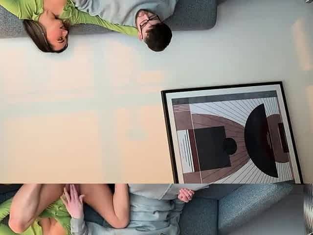 Roommate's Hardcore Fuck and Cum Shower
