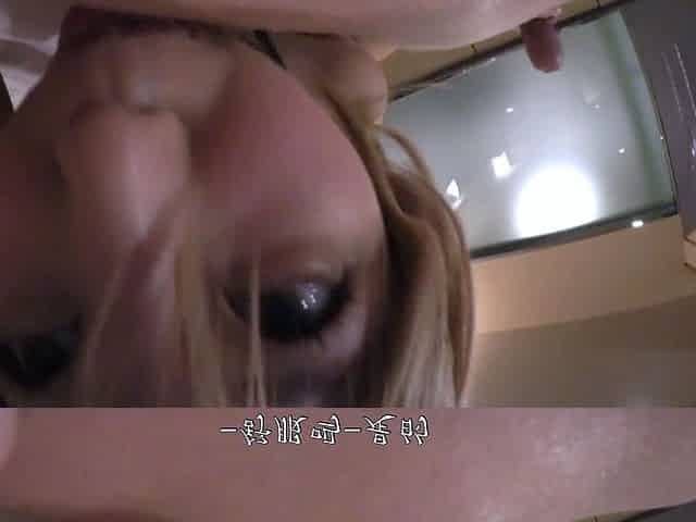 Really wild outdoor Japanese teen blowjob