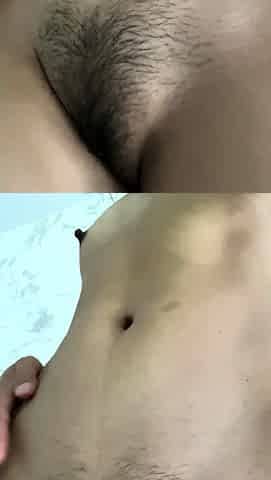Amateur blondie solo anal masturbation