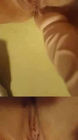 Sweet pussy dildoing