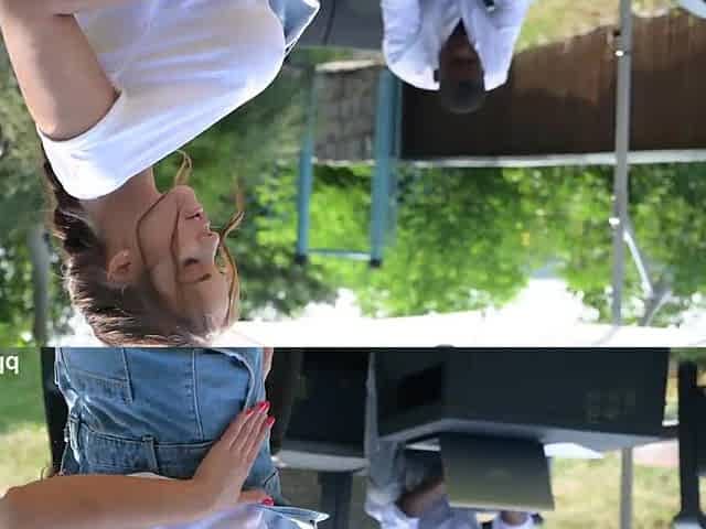 Countryside Whore Jennifer Mendez Receives BBC double penetration After Chopping Wood GP2440