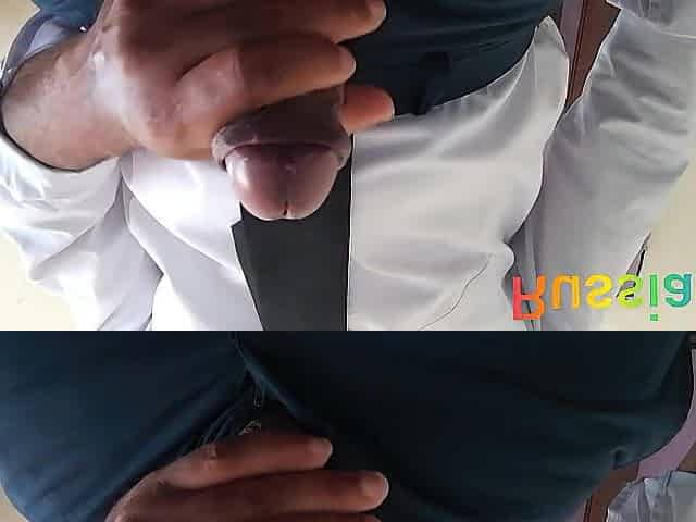 SOLO HUNK MASTURBATION - MAN GROANING AND CUMMING WITH RIBALD TALK