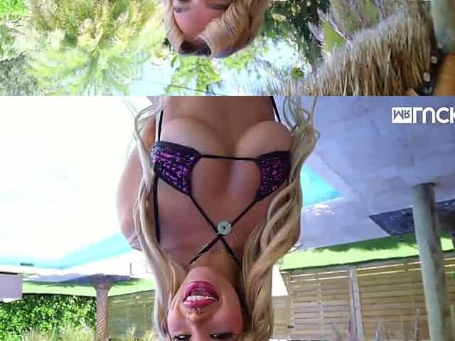 Blond Luna Luxe Hops On Penis After Jacking It Off