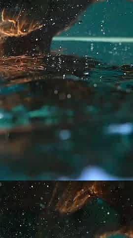 Underwater Anal Ass Lick Face Fuck Cum Eat