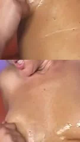 Busty Blonde MILF Fingers Dripping Pussy Wildly