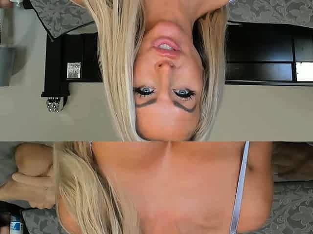 Huge Tits Blonde Gets Wild in Bed
