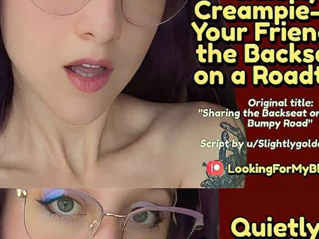 Quietly Creampie-ing Your Ally In the Backseat on a Roadtrip [Tomboy] [Public Sex]