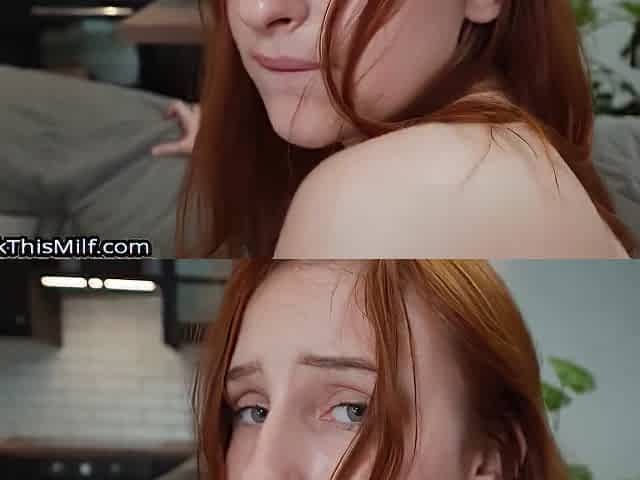 Tory Fox - Redhead Young Lady Gets First Deep Anal Sex With Cum On Asshole