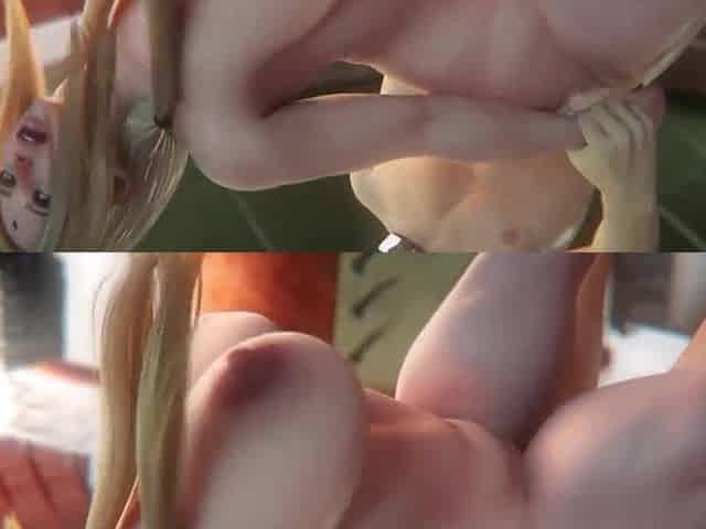 Lady Tsunade's Booty Is Busted by a Monstrous Wang - FPSBlyck