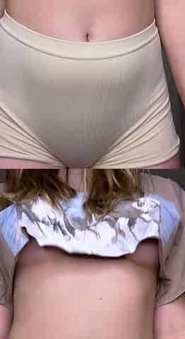 Beautiful blonde nanny and big boobed blonde MILF get pumped