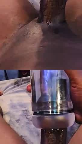 Need to See Large Ebony Weenie Masturbation