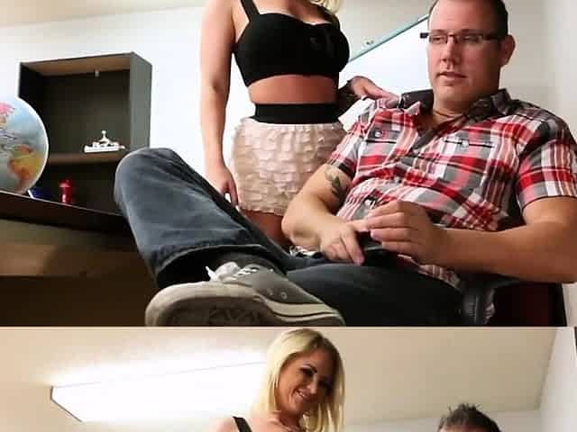 A tatted light-haired damsel loves gonzo lezzie action in a