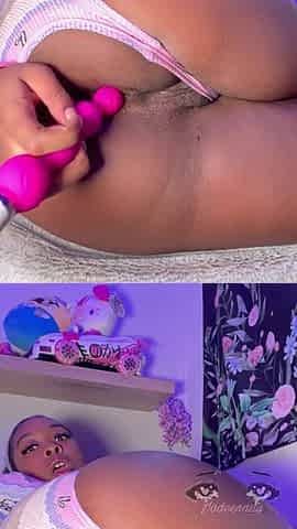 Hawt anal solo screw