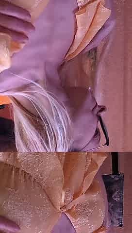 Titty Play In Yellow Costume