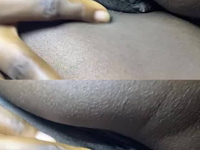 Closeup View of My Black Pink Vagina. (JOI/Cum Instruction)