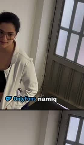 Horny Secretary Fucks the Security Guard.