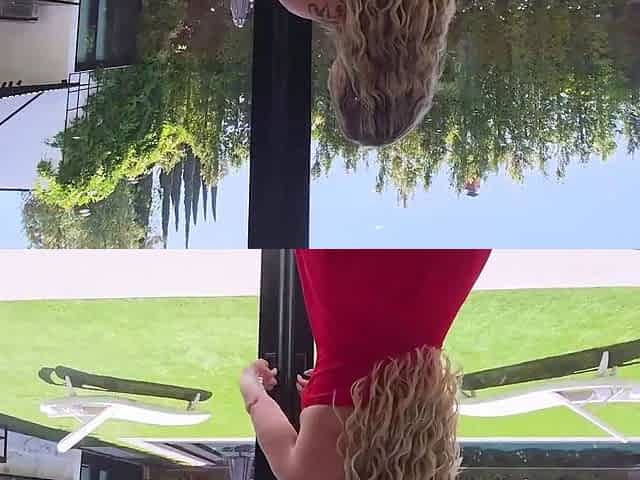 Katalina Kyle Outdoor Blowjob Reverse Cowgirl