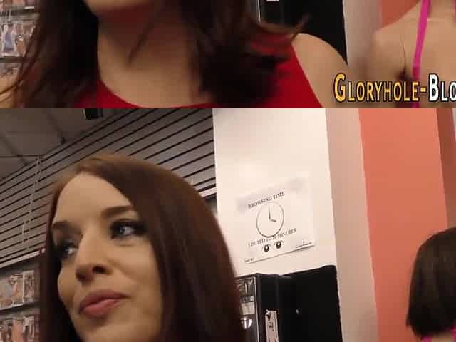 Buxom Slut Sucks Black Schlong