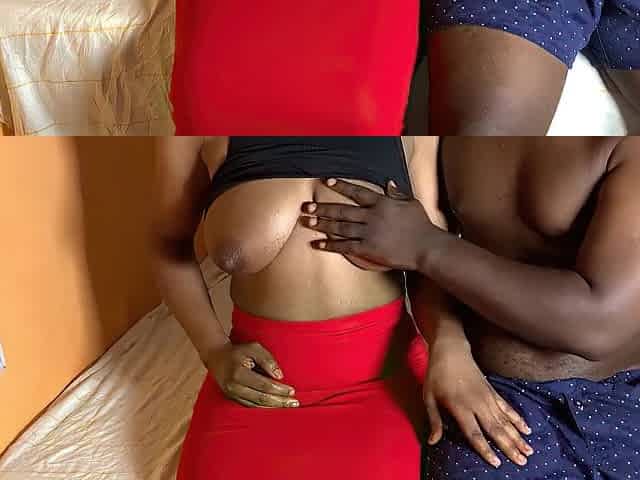 Black teen raunchy private with her boss