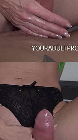 Teasing Cock with Creampie Finish