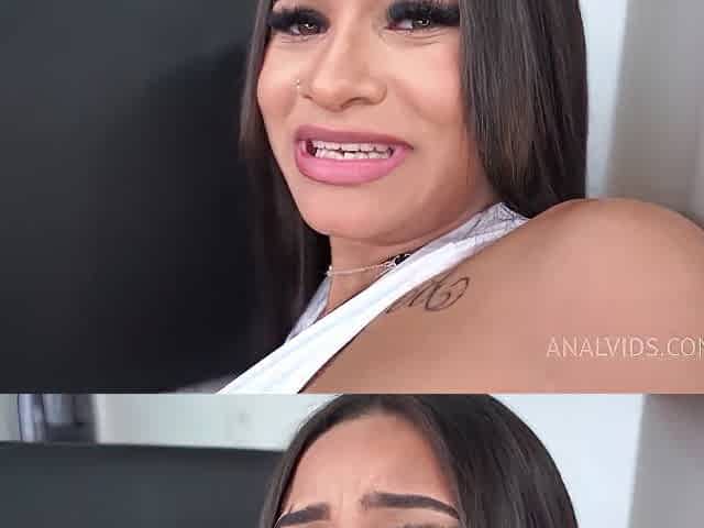 Agatha Santos, 18y Brazilian Gets Her Ass Fucked (ob511)