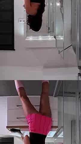 Hot and Horny Beautiful MILF Wife Flashes Tits and Takes off Her Panties to Show Pussy and Ass