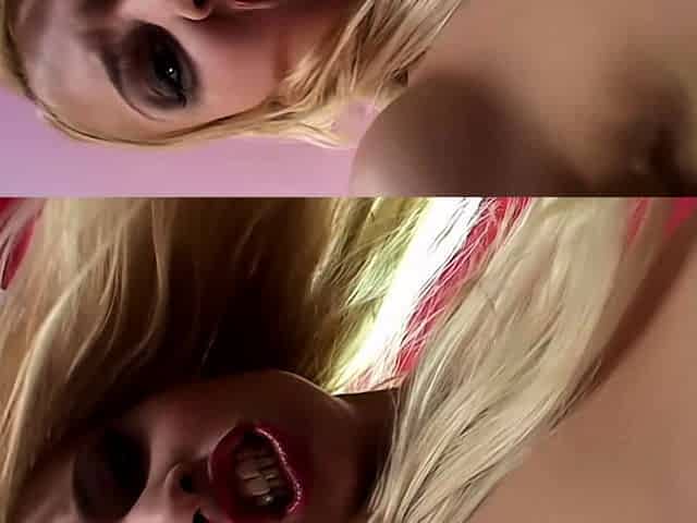 Magdalenas ride in the bathroom Anal Blonde Blowjob Cumshot