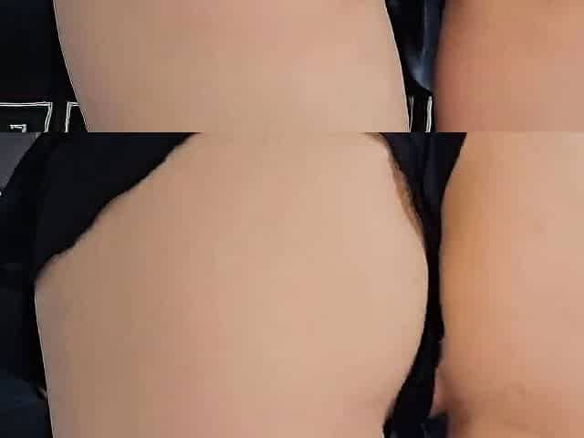 British teen with a big ass rides my cock until I cum hard