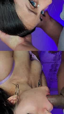 I Met a Brazilian Girl on the Street and When I Invited Her to My House She Sucked My Cock.