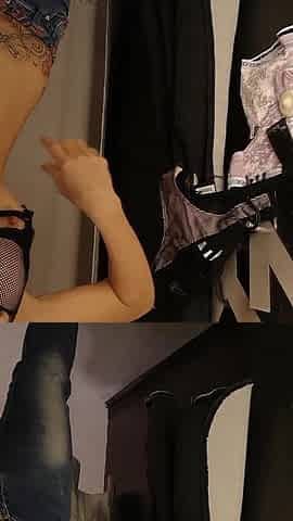 A Quickie to a Security Guy in the Fitting Room