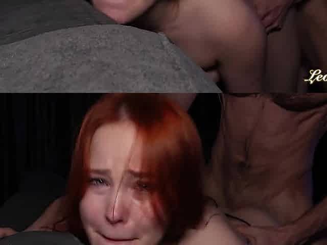 Redhead Gymnast Likes It Coarse