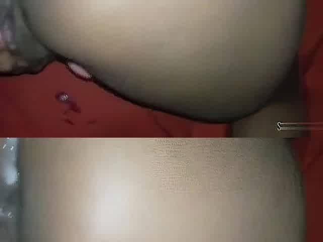 Ebony babe sucks and ride cock