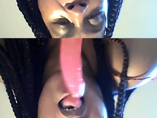 BBW Solo Female Plays with Dildo - Nasty Deep Throat