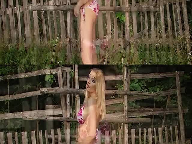 701 Masturbation in forest with Bella Karina
