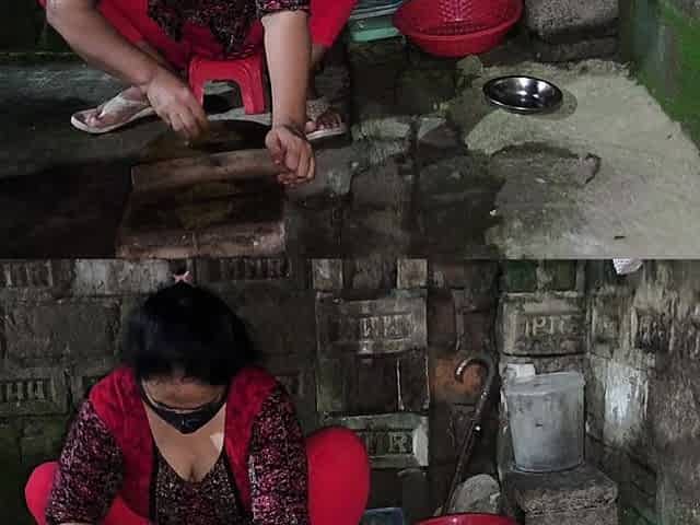 I See My Aunty Sitting in a Very Hot Position I Hugged Her and Started Fucking Her in the Ass