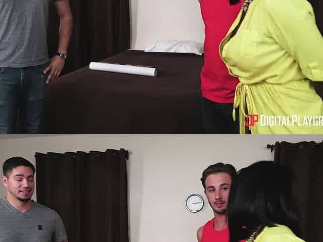 Black cougar Osa Lovely hot video