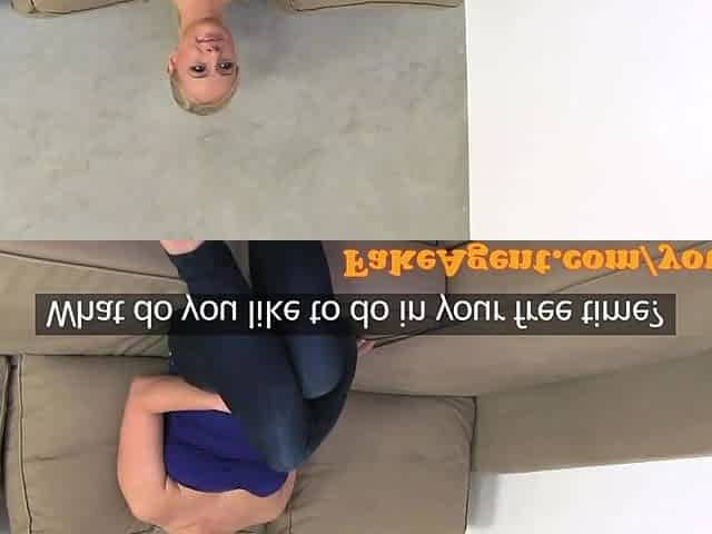 FakeAgent Surprise Creampie for hot blond in Casting